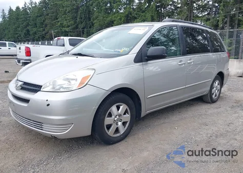 2005 Toyota Sienna Le из США, поврежденный, VIN 5TDZA23C35S348837